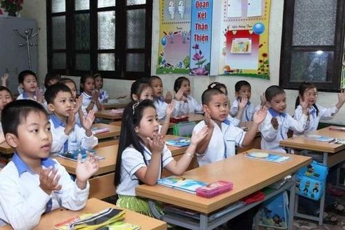 Một số trường công lập ở Hà Nội cho học sinh tựu trường sớm