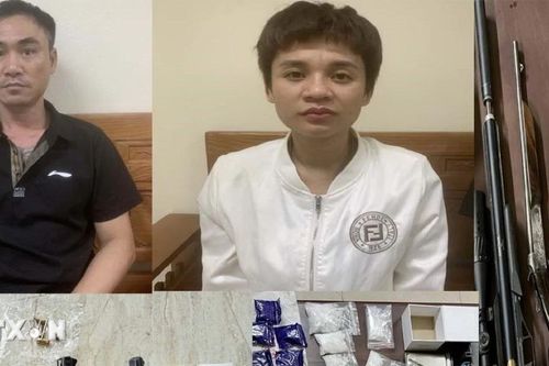 Bắt giữ 2 đối tượng mua bán trái phép chất ma túy có vũ khí 'nóng'