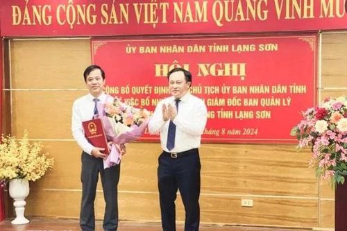 Lạng Sơn: Công bố quyết định bổ nhiệm lãnh đạo chủ chốt các đơn vị
