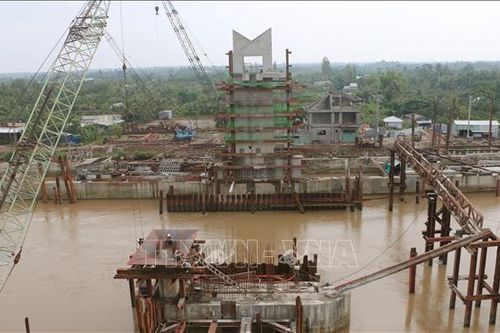 Công trình trọng điểm ngăn mặn 500 tỷ đồng sẽ vận hành trước mùa khô 2025