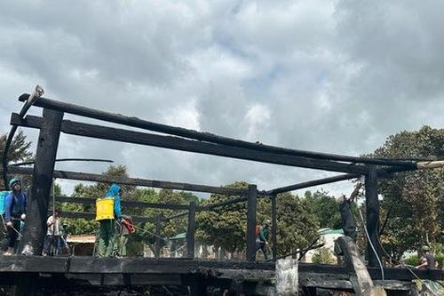 Điều tra nguyên nhân nhà rông tiền tỷ ở Gia Lai bị cháy rụi
