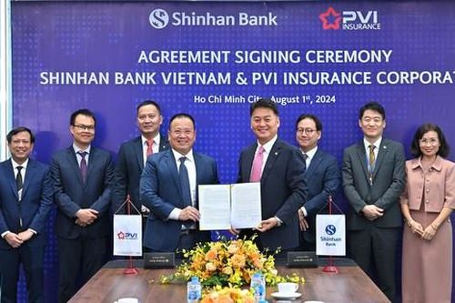 Bảo hiểm PVI hợp tác chiến lược với Ngân hàng Shinhan Việt Nam