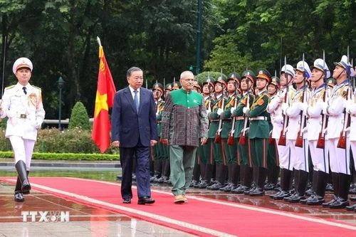 Chủ tịch nước Tô Lâm chủ trì lễ đón chính thức Tổng thống Timor Leste José Ramos-Horta
