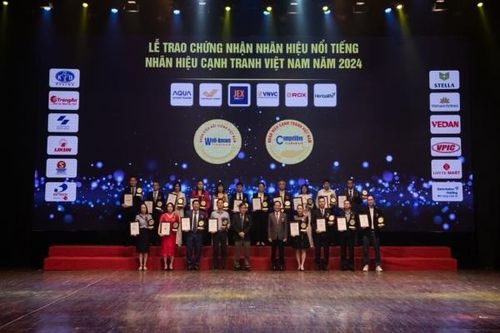 Vedan Việt Nam – 9 năm liên tiếp vinh dự nhận chứng nhận 'Top 10 nhãn hiệu nổi tiếng Việt Nam'