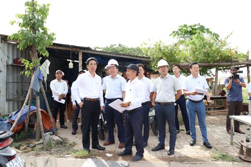Nhanh chóng khắc phục sạt lở, hoàn thành các thủ tục liên quan ở Cụm công nghiệp Cẩm Lệ