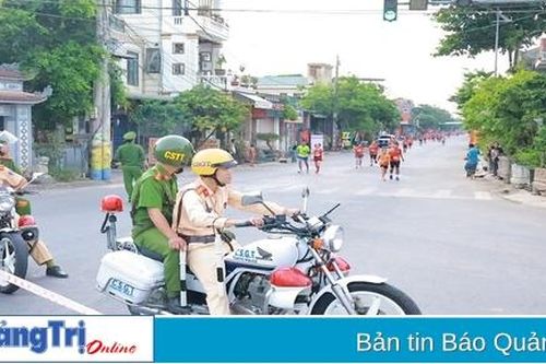 Công an thị xã Quảng Trị nỗ lực đảm bảo an toàn các sự kiện trên địa bàn