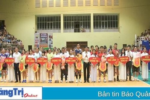 Khai mạc Giải vô địch môn Bóng chuyền tỉnh Quảng Trị năm 2024
