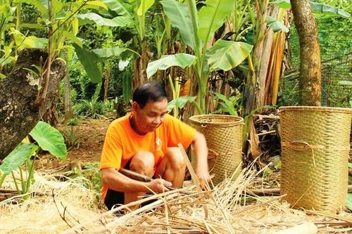 Cụ già 'đan bình yên'
