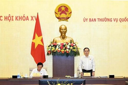 Chủ tịch Quốc hội Trần Thanh Mẫn làm việc với Ủy ban Pháp luật, Ủy ban Tư pháp, Ủy ban Đối ngoại, Văn phòng Quốc hội và Viện Nghiên cứu lập pháp