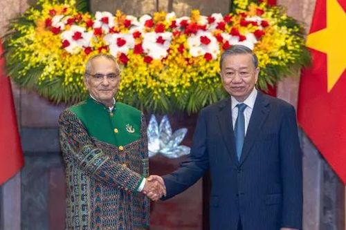 Lễ đón Tổng thống Timor-Leste thăm cấp Nhà nước tới Việt Nam