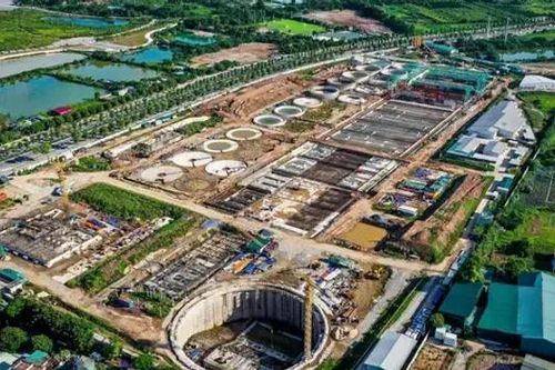 Thi công trở lại hệ thống cống dự án Yên Xá