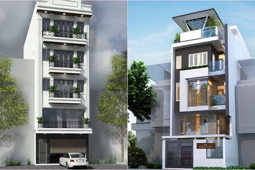 Tư vấn xây nhà 5 tầng có thang máy diện tích 8x12m