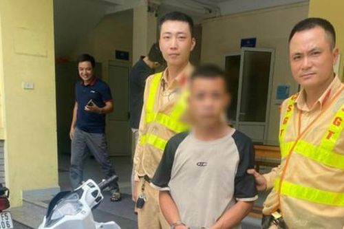 Trộm xe máy ở tỉnh Tuyên Quang mang về Hà Nội tiêu thụ thì bị bắt giữ