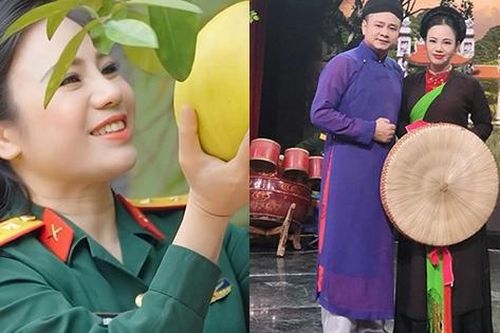 Đời thực kín tiếng của 'hoa khôi' làng chèo mang quân hàm Trung tá, 40 tuổi là NSND