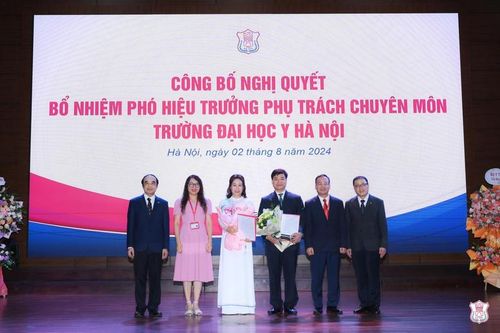 Trường Đại học Y Hà Nội bổ nhiệm 2 Phó Hiệu trưởng