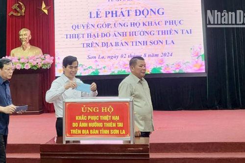 Tỉnh Sơn La kêu gọi ủng hộ người dân khắc phục hậu quả thiên tai