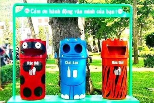 Hiệu quả mô hình thùng rác di động