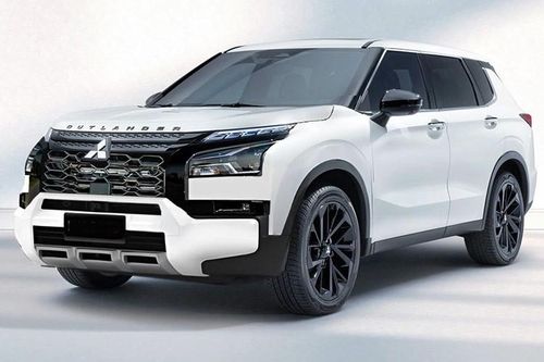 Mitsubishi Outlander PHEV 2025 chạy 85km không 'uống 1 giọt xăng' sắp ra mắt