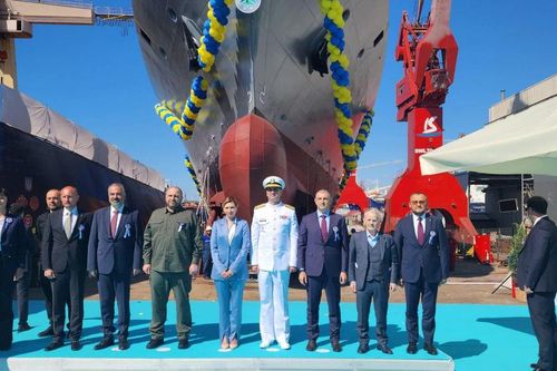 Tàu hộ vệ tàng hình thứ hai của Ukraine được hạ thủy ở Thổ Nhĩ Kỳ