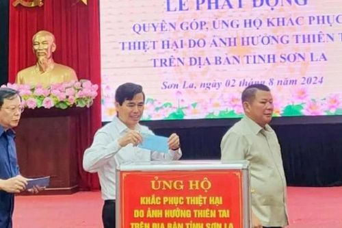 Tỉnh Sơn La kêu gọi ủng hộ người dân khắc phục hậu quả do mưa lũ