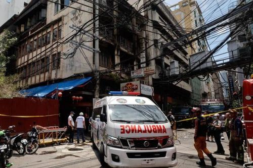 Cháy tòa nhà ở phố người Hoa tại Manila khiến 11 người thiệt mạng