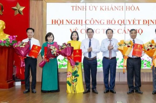 Bổ nhiệm Giám đốc Đài Phát thanh và Truyền hình tỉnh Khánh Hòa
