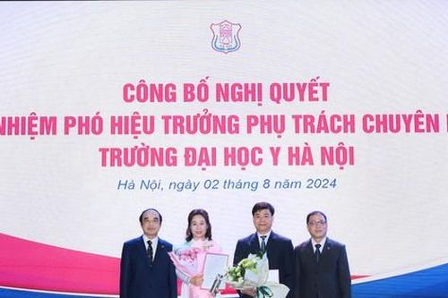 Trường Đại học Y Hà Nội bổ nhiệm 2 Phó Hiệu trưởng