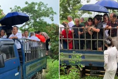 Cảnh thú vị trong đám hỏi ở Vĩnh Phúc gây 'bão' mạng