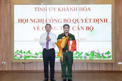 Điều động, bổ nhiệm 6 lãnh đạo chủ chốt tỉnh Khánh Hòa