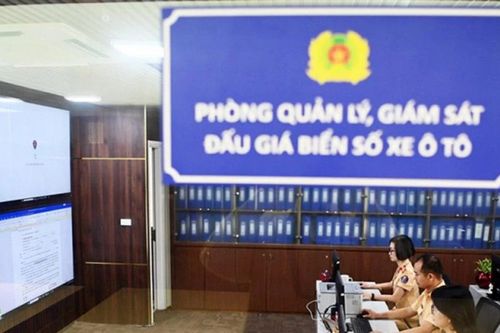 Trên 2.723 tỷ đồng nộp ngân sách Nhà nước sau 4 phiên đấu giá biển số xe ôtô