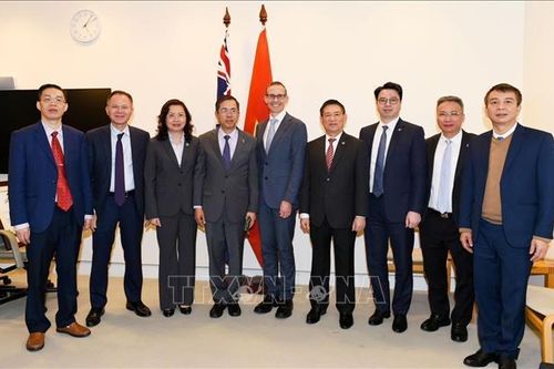 Bộ trưởng Bộ Tài chính Hồ Đức Phớc thăm và làm việc tại Australia