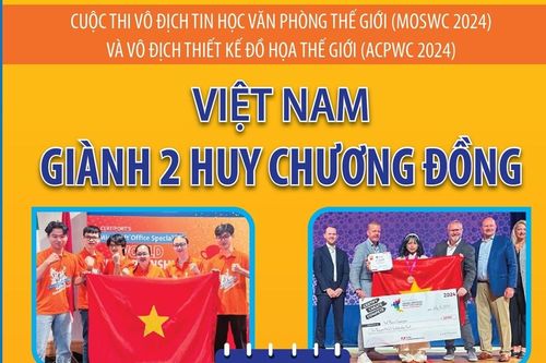 Việt Nam giành 2 huy chương đồng tại cuộc thi về Tin học văn phòng, Thiết kế đồ họa thế giới