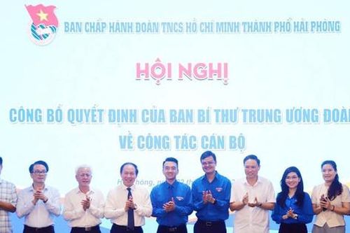 Thành Đoàn Hải Phòng có tân Bí thư