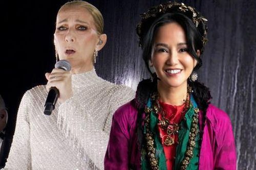 Diva Hồng Nhung 'nín thở', xúc động khi xem Celine Dion hát