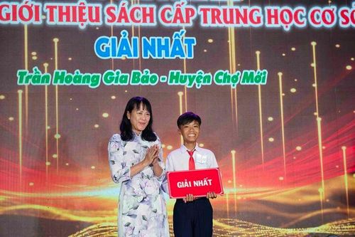 Trao giải Hội thi Thanh, thiếu niên tuyên truyền, giới thiệu sách tỉnh An Giang lần thứ III/ 2024