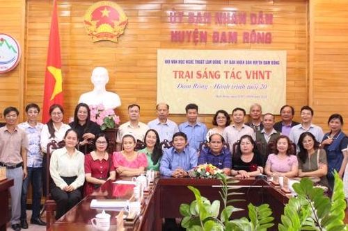 Khai mạc Trại sáng tác văn học - nghệ thuật ''Đam Rông - Hành trình tuổi 20''