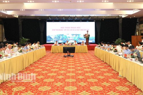 Hội thảo khoa học 'Đinh Tiên Hoàng: Tầm vóc lịch sử và khát vọng dân tộc'