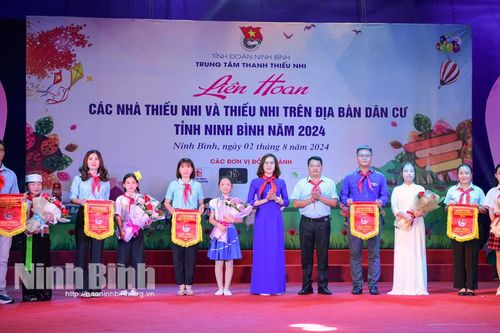 Khai mạc Liên hoan các nhà thiếu nhi và thiếu nhi trên địa bàn dân cư năm 2024