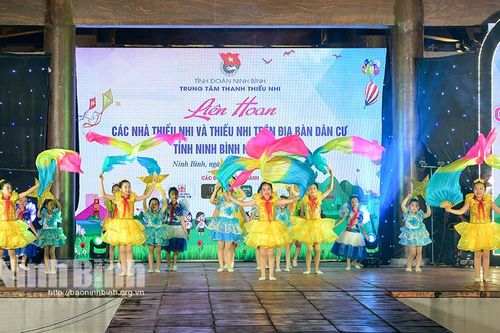 Công diễn và trao giải Liên hoan các nhà thiếu nhi và thiếu nhi trên địa bàn dân cư năm 2024