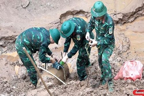 Tiêu hủy thành công quả bom 350kg sót lại sau chiến tranh, phát hiện tại bản Tà Vài