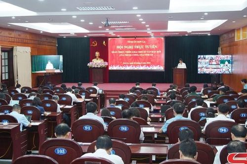 Hội nghị quán triệt, triển khai một số văn bản mới của Trung ương, của Tỉnh ủy