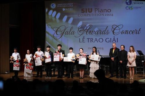 Trường Đại học Quốc tế Sài Gòn trao giải SIU Piano Competition 2024