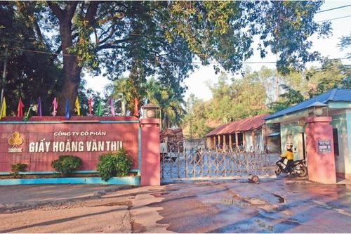 Thái Nguyên: Công ty CP Giấy Hoàng Văn Thụ bị xử phạt 35 triệu đồng vi phạm về môi trường