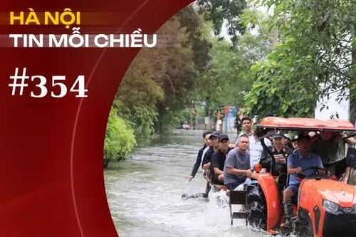 Hà Nội khắc phục hậu quả úng ngập, ứng phó đợt mưa lũ mới | Hà Nội tin mỗi chiều