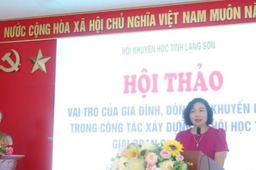 Toàn tỉnh Lạng Sơn có 244/306 dòng họ đăng ký 'Dòng họ học tập'