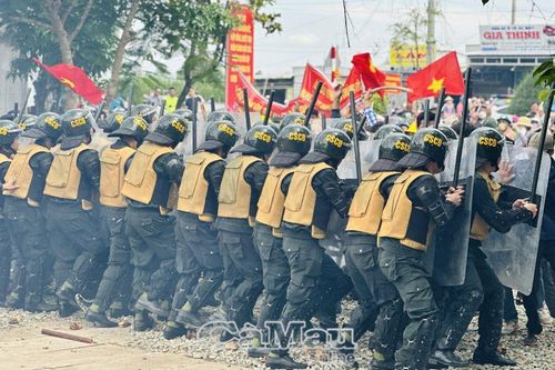 Tổ chức thành công diễn tập khu vực phòng thủ