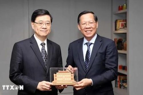 Thúc đẩy mạnh mẽ hợp tác giữa TPHCM và Đặc khu Hành chính Hong Kong