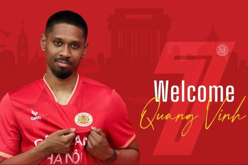 Jason Quang Vinh Pendant ra mắt CLB Công an Hà Nội