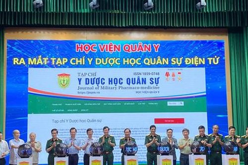Ra mắt Tạp chí Y dược học Quân sự điện tử