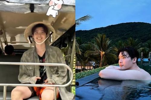 'Chàng Vịt' Lee Jong Suk khoe ảnh du lịch ở Đà Nẵng, đội nón lá cực xinh yêu